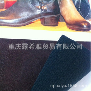 【羊巴 发绒皮 仿真皮类人造革 新型鞋材PU皮革 批发零售 支持混批】价格,厂家,图片,天然皮革,重庆露希雅贸易-